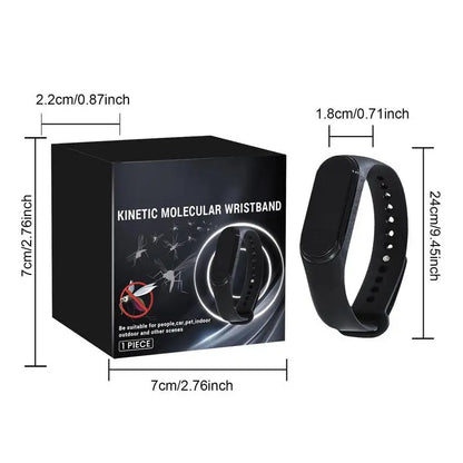 Anti Mosquitoes Bite Wristband Outdoor Repeller Bugs Ultrasonic Mosquitoes Repeller Bracelet USB Charging Smart Wrist Watch