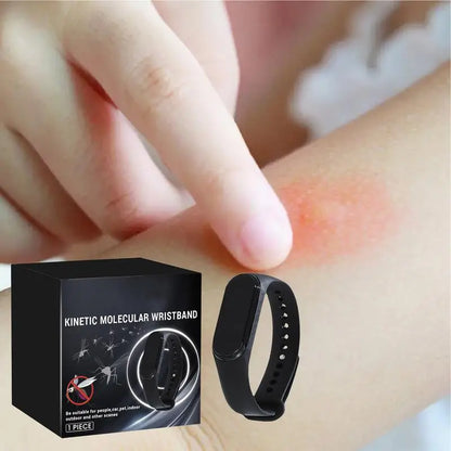 Anti Mosquitoes Bite Wristband Outdoor Repeller Bugs Ultrasonic Mosquitoes Repeller Bracelet USB Charging Smart Wrist Watch